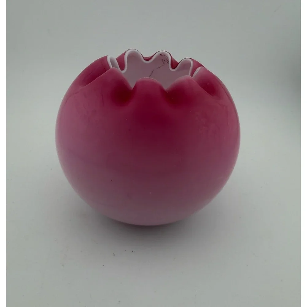 Vintage Fenton‎ Rose Bowl Ombre